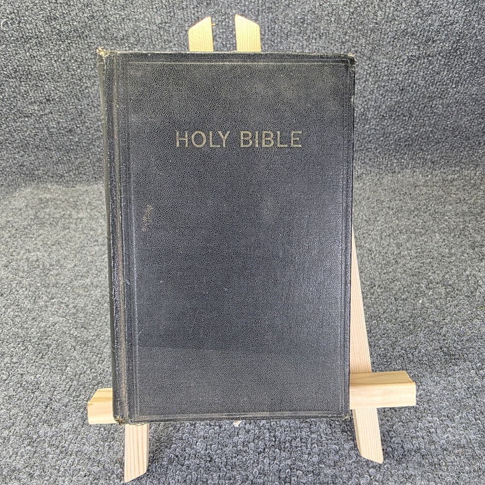 Vintage Holy Bible Illustrated Self Pronouncing World Publishing 1950s KJV